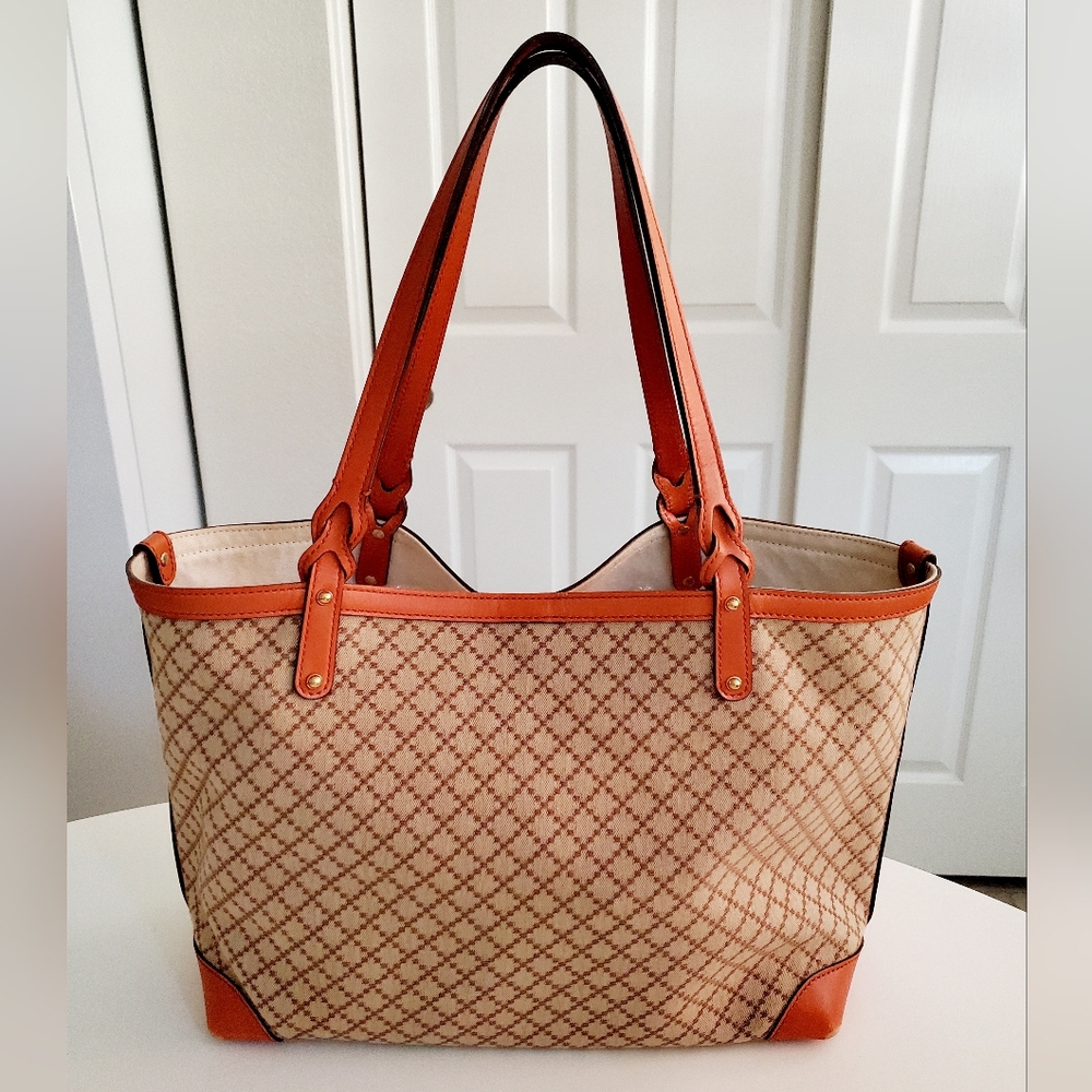 Gucci Diamonte Craft Medium Tote With COA